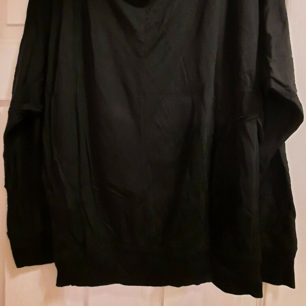 NWT Famous Stars & Straps ETERNAL CROSSES Flowy Long Sleeve Top Black M Jr - Picture 6 of 6